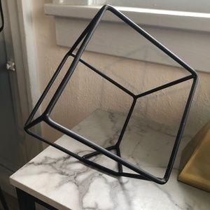 Target Studio McGee Black Decorative Metal Cube